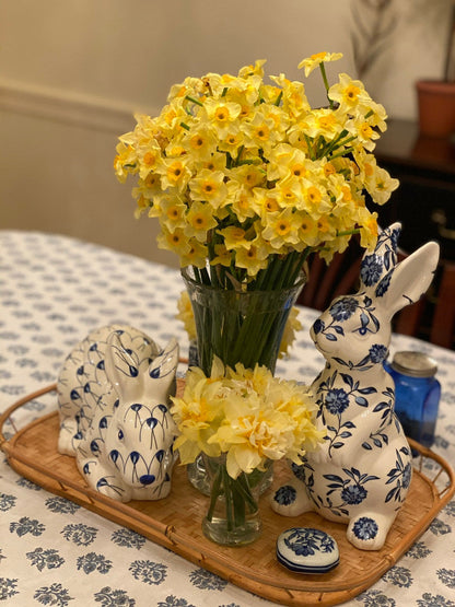 Golden Dawn as cut flowers in an Easter bouquet